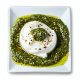 Burrata al pesto
