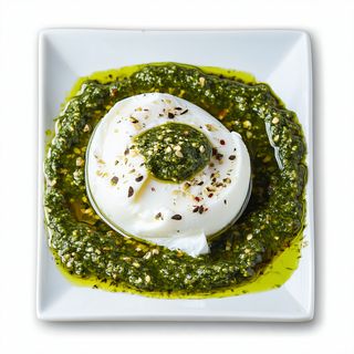 Burrata al pesto