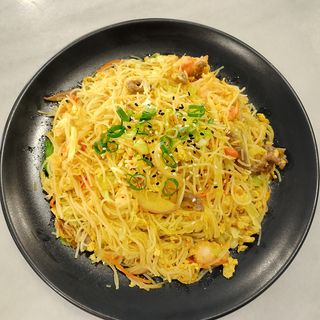 Fideos Singapur mixtos 