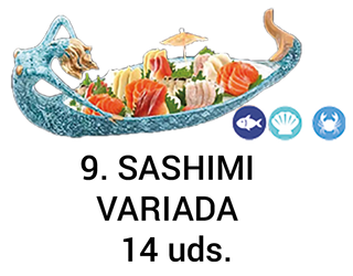 7. Sashimi Variado (14 Uds.)
