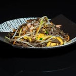 120 Ebi yaki soba 