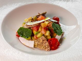 Севіче з тунцем і креветкою (200г)