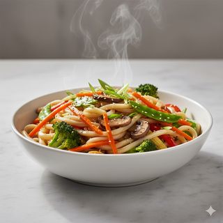 Spaghetti con verdure