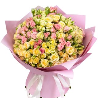 Мікс"Планета троянд"із 51 кущової троянди