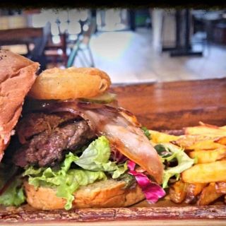 Hamburguesa Americana  vaca