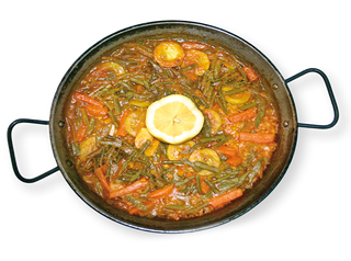 Paella Vegetal para 2 pers.
