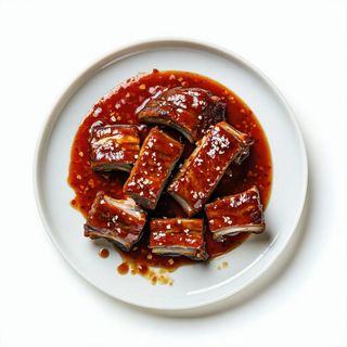 51a. Costatine di maiale in agrodolce