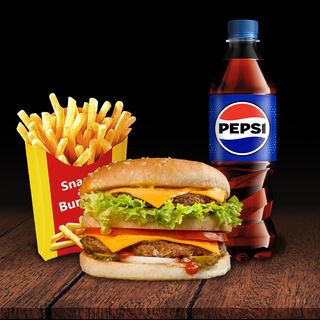 Роял Біф Чізбургер Меню 