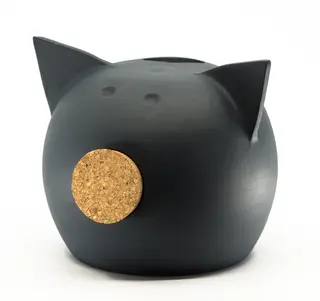 Pusculita ceramica Chalk Collection Medium Grey  M