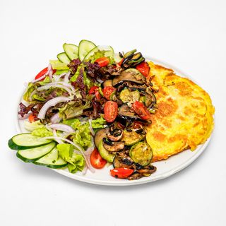Omelette Végétarian