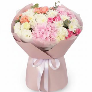 Букет"Бажаю щастя"