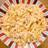 Pollo desmenuzado