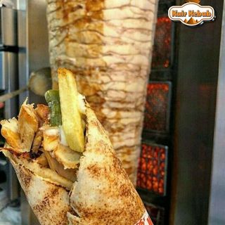 Pita frytki + ser duża 