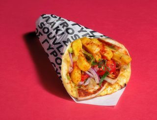 WRAP | Queso Halloumi Suvlaki