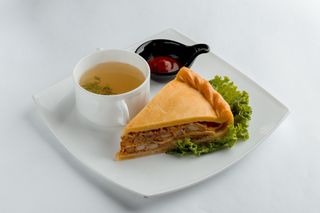 Курник  с  бульоном 