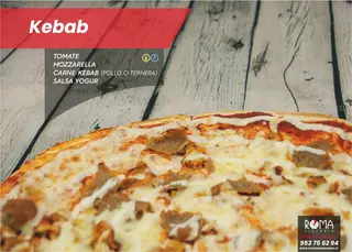 Pizza Kebab Familiar (45 Cm.)