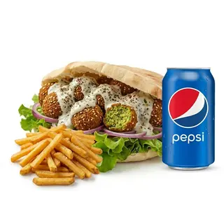 Menú Kebab Falafel