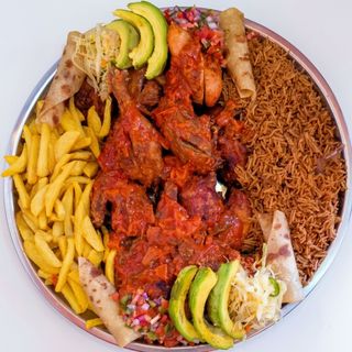 Mixed mega platter for 1-2 people