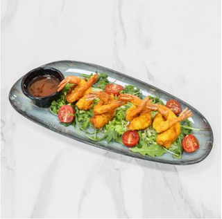 Langostinos En Tempura