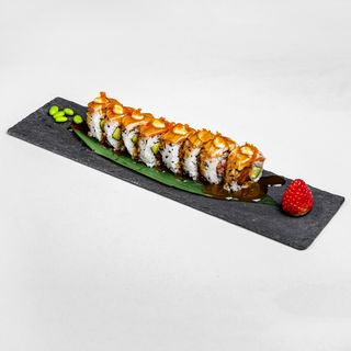 Salmón Aburi Roll (8 Pzs.)