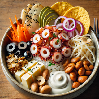 Octopus poke (large)