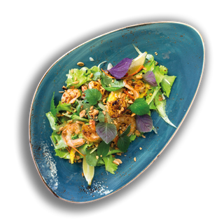 Yum Ma Muang Goong Sod - Sałatka z Krewetkami