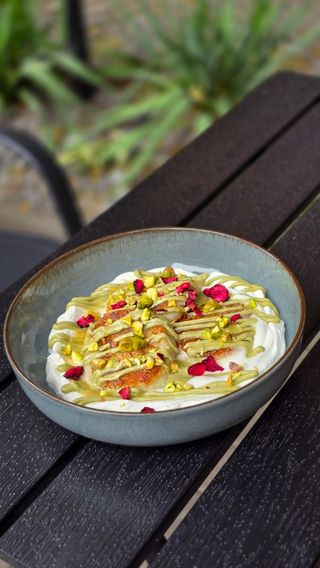 Сирники з фісташкою