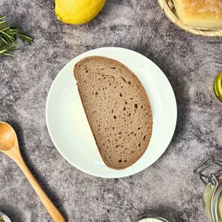Fetta di pane integrale