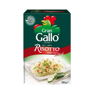 Orez bob lung arborio Riso Gallo 500g