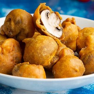 Champiñones Pakora