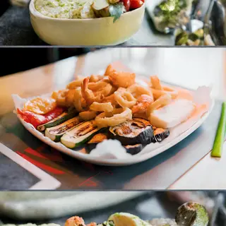 Il nostro fritto e verdure