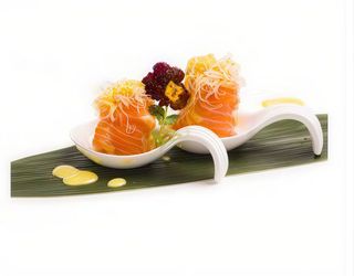 162. Gunkan salmone - 2 pezzi