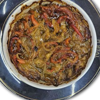 Guarnición de verduras a la candela