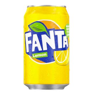 Fanta Limón lata 330ml.
