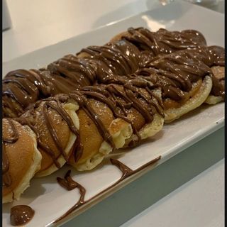 Pancakes Ferrero Rocher 