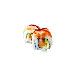 99. Uramaki Salmón Phl Flameado (8 Uds.)