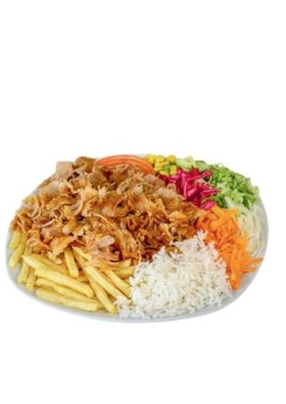 Kebab no Prato