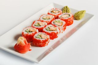 Каліфорнія печений лосось в ікрі (210г)