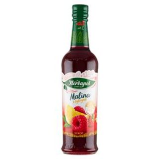 Syrop malinowy z cytryną Herbapol . 0.42л