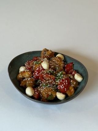 ცხელი სოკოს სალათი