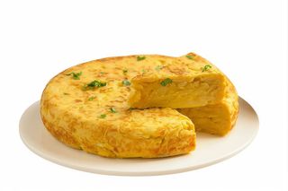 Tortilla De Patata Con Jamón Ibérico