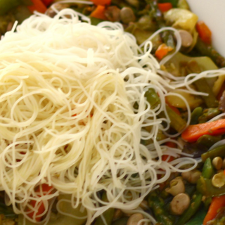 Fideos Fritos Con Verduras