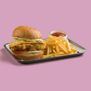 Burger sa hrskavom piletinom