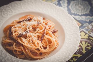 Прясна паста/спагети/ Карбонара  (400г)