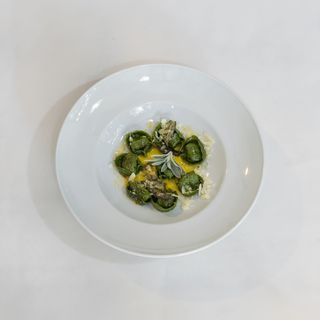 Ravioli ricotta spinaci