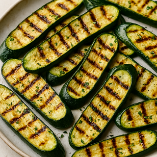 Courgettes grillées 