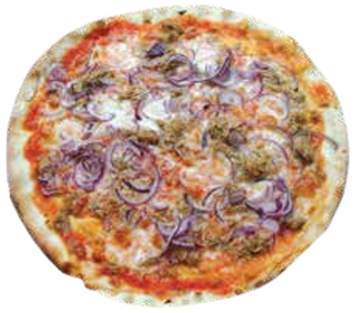 Pizza tonno e cipolla