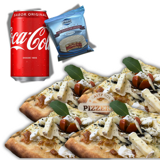 PROMO Pizza + Bebida + Postre