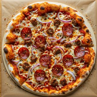 Pizza arrabbiata - normale