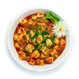 303. Tofu con carne in salsa piccante